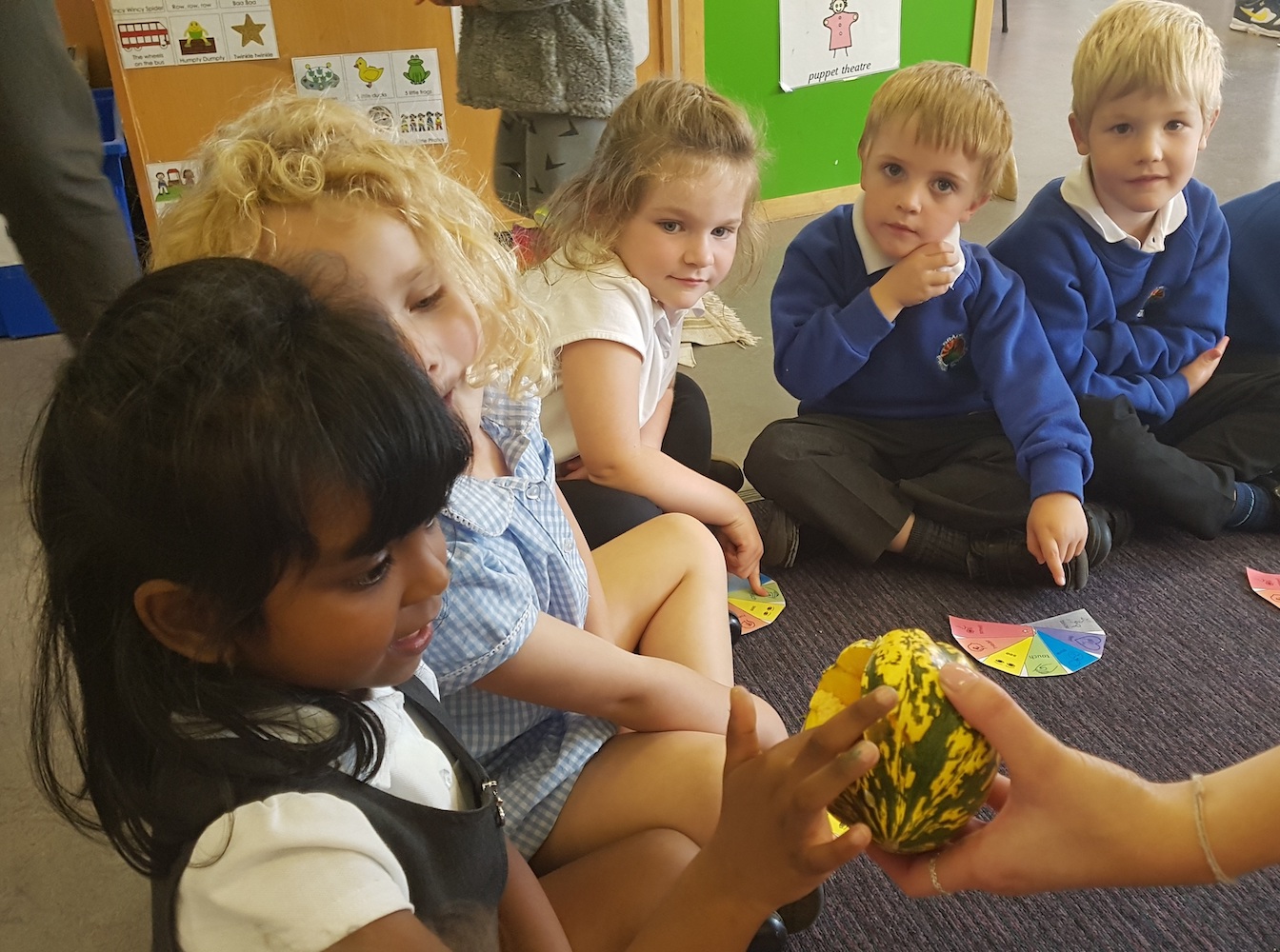 FS2 children engaging in a P4C enquiry